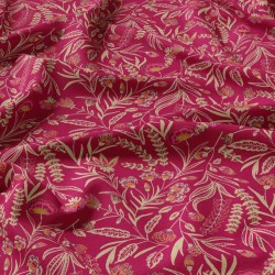 Viscose RAMA ROSE / ORANGE